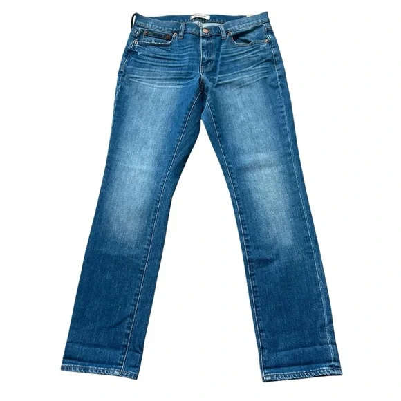 NWT Madewell The Slim Boyjean in Walton Wash size 27 straight leg F2819 mid rise - Picture 2 of 8